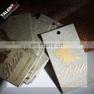 lady dressed plastic swing tag