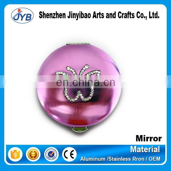 Hot sale metal square pocket compact mirrors for decoration