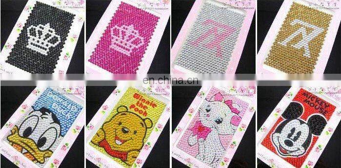 self adhesive acrylic rhinestone gem sticker With Reasonable Price (ZY1-050)