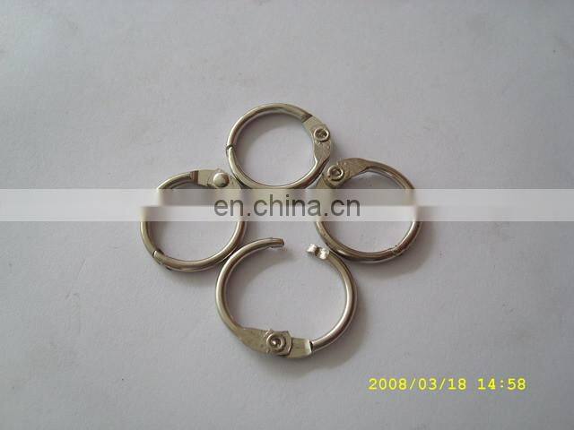 promotional price good quality loose leaf binder rings for calendar