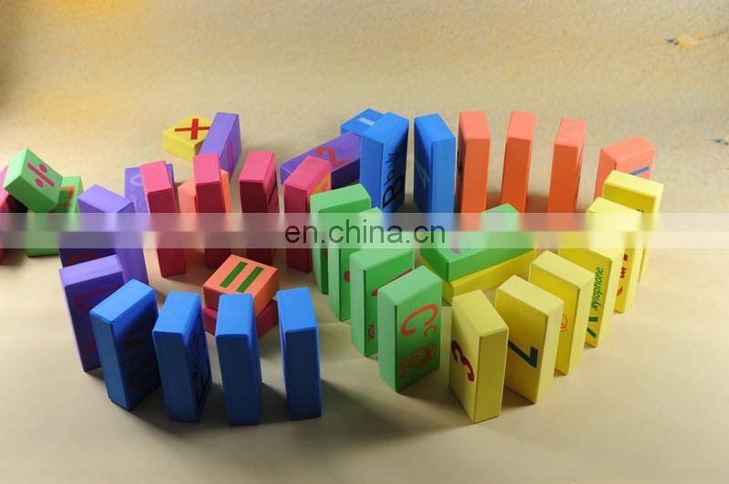 Melors children's education EVA alphabet and numbers Soft learning foam blocks wholesale