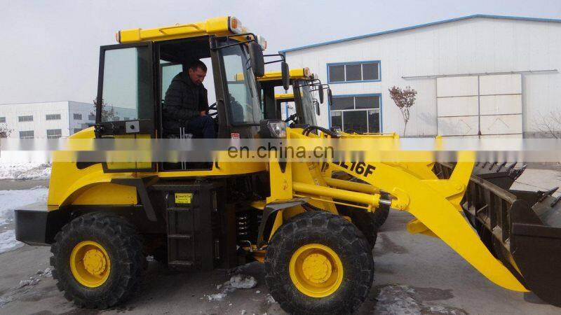 Popular China cheap ZL16 wheel loader