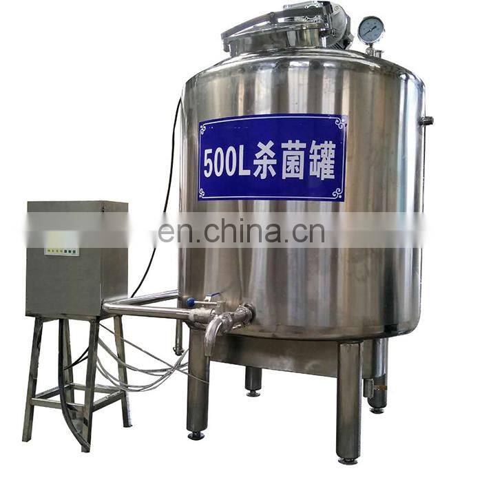 Stainless steel liquid yogurt Preheating tank production line for sale