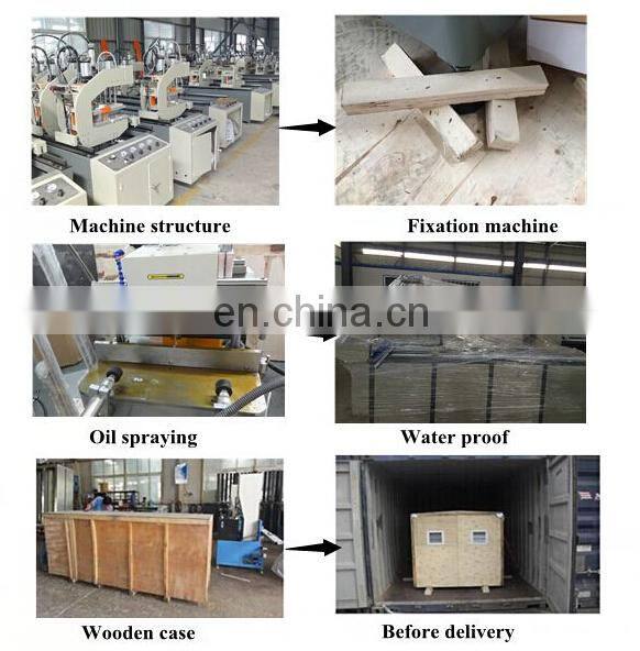 fabricated windows doors processing machinery cnc drilling and milling machine for aluminum profile
