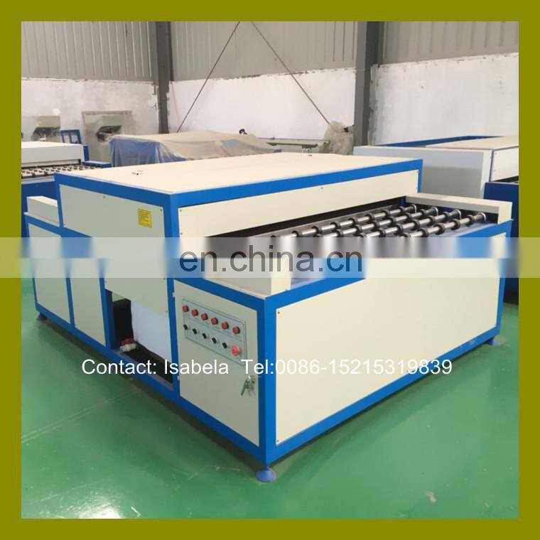 Automatic horizontal cleaning glass machine for double glazed insulating glass washing