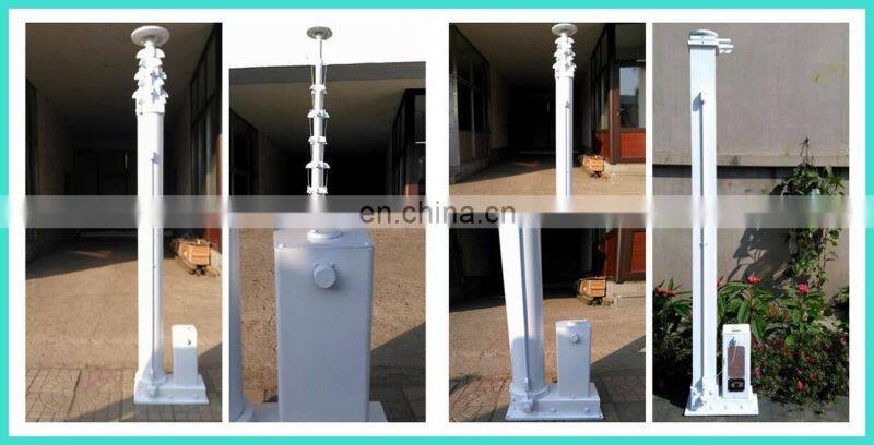 12m motorized masts mobile antenna telescopic mast