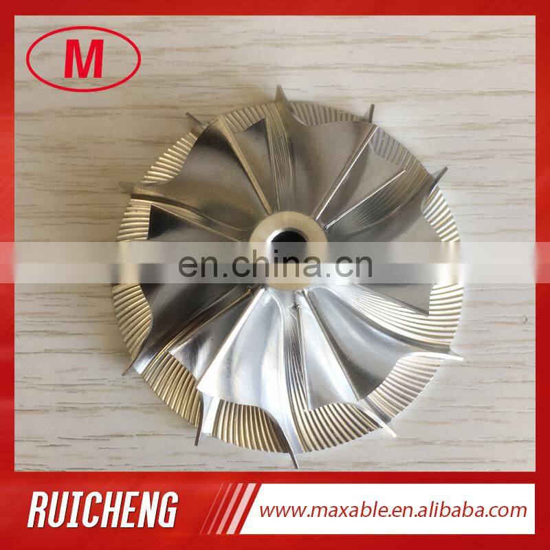 K24 43.70/60.50mm 6+6 blades 5324-123-2019 Turbo Billet/milling/aluminum 2618 compressor wheel