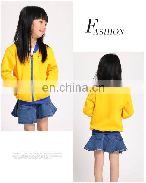 Parent-child boys without no Hood Plain Zip Up Sweatshirts