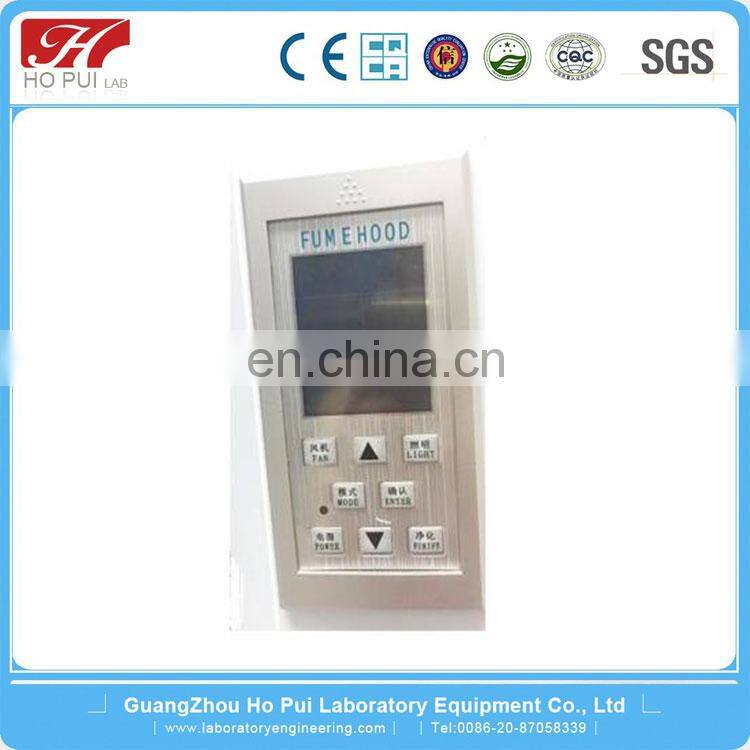 Ho Pui Laboratory Furniture Acid and Alkali Resistant 1800x800x2350mm PP Material Laboratory Fume Hood Price