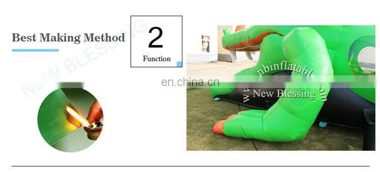 Commercial frog inflatable slide,cheap jumping inflatable water slide for sale