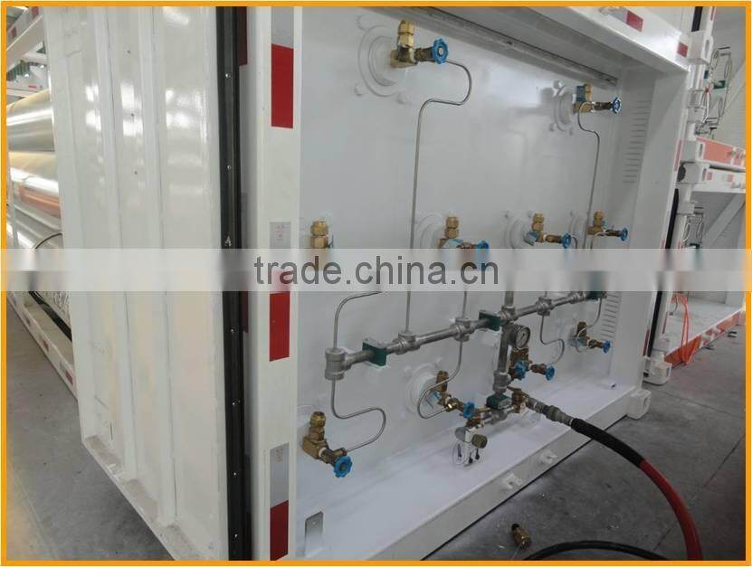 2014 products 8 tubes 25Mpa trailer truck for sale