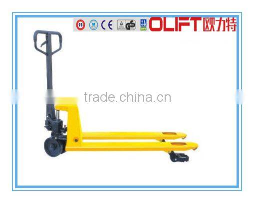 American Curtis motor 1.5 ton capacity smart full electric pallet truck(with CE)