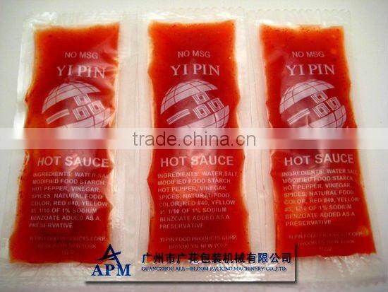 shampoo/honey/ketchup/sauce liquid filling and sealing machine