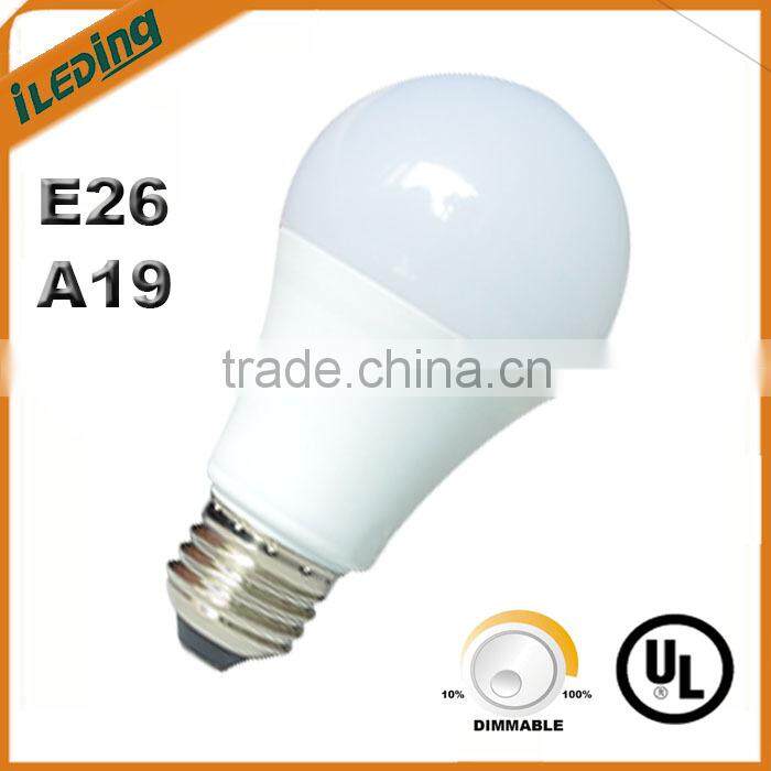 9.5W 800lm 60mm E26 LED Lights A19 Bulb with UL