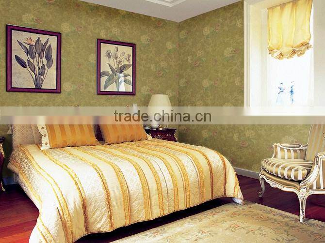 pvc wallpaper for bedroom walls warm and comfortable