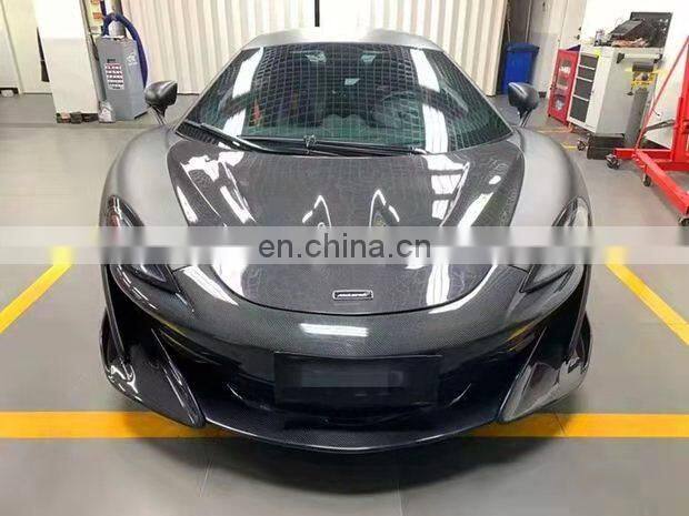 Runde Carbon Fiber Front Bumper Rear Bumper Side Skirt Spoiler Hood For Mclaren 540C 570S Upgrade 600LT Style Body Kit