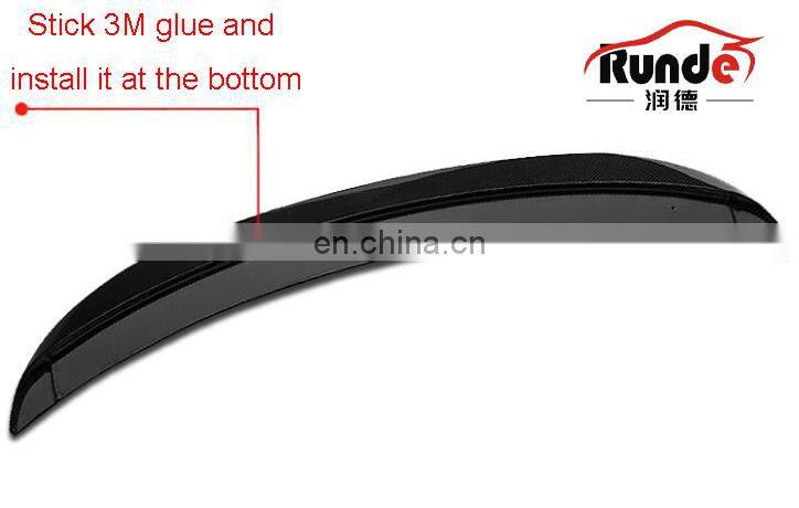 Runde Car Modification Parts Carbon Fiber Resin Material Trufiberya Rear Spoiler Suitable For 2015-2020 Ford Mustang rear spoiler