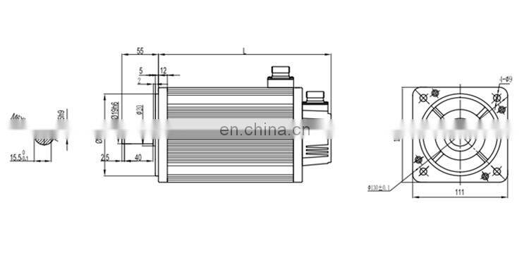 1.3kw/1.5kW 130 series servo motor buy direct from china factory