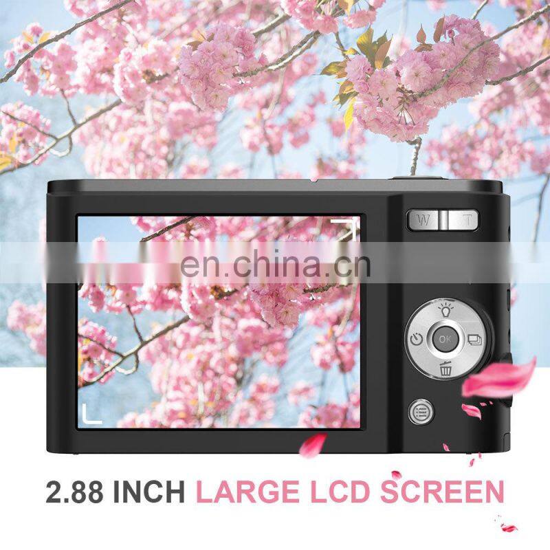 2.7K 44MP 16X Digital Zoom 700mAh Lithium Battery Photo Digital kids video Camera made in China