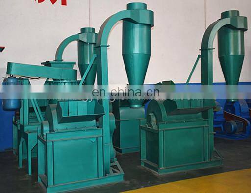 Factory price 800kg per hour energy saving rice husk hammer mill crusher with ce approved