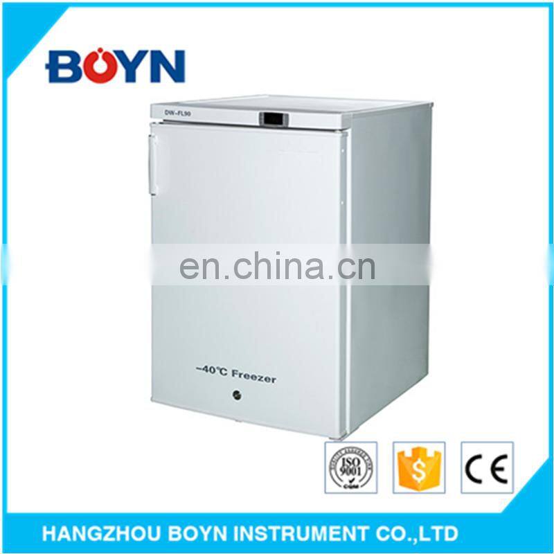 DW-FL90 laboratory Upright type ultra low temperature freezer with Adjustable 3 stainless steel shelves