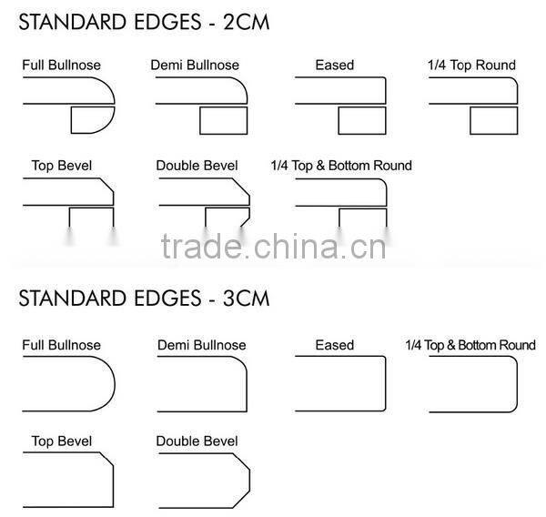 Popular Polishing Hotel Modern Design Bathroom Marble Vanity