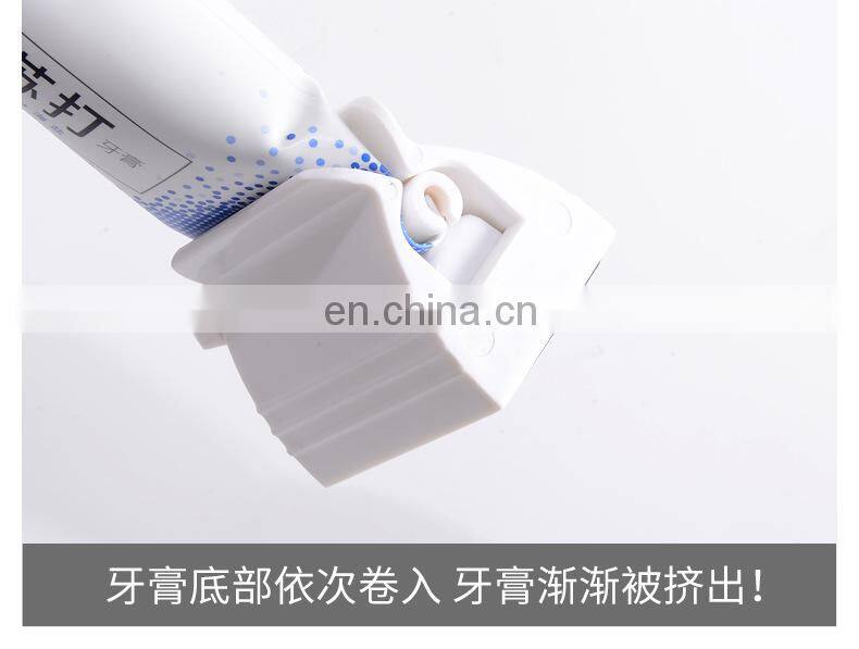 Multifunction Toothpaste Tube Squeezer Squeezer Toothpaste Easy Portable Plastic Dispenser Bathroom accessories