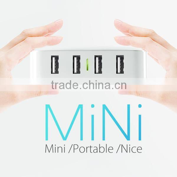 2015 Hot Selling 6 Port Desktop USB Charging Hub