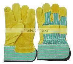 split leather safety gloves