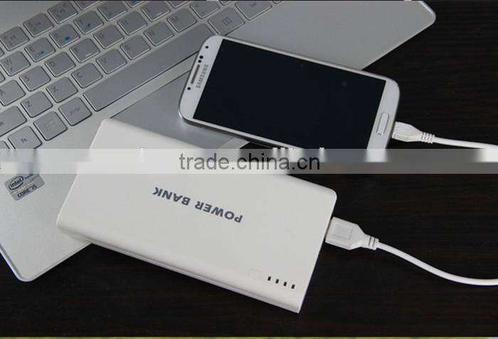 Hot sale large capacity 12000mah high quality Dual USB power bank for laptop/iPhone/tablet PC