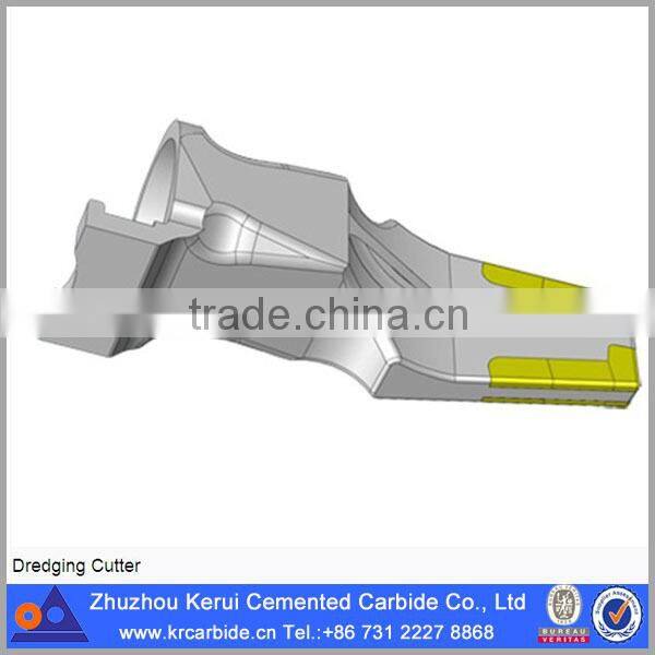 tungsten carbide dredging cutters, tunneling cutter for shield machine
