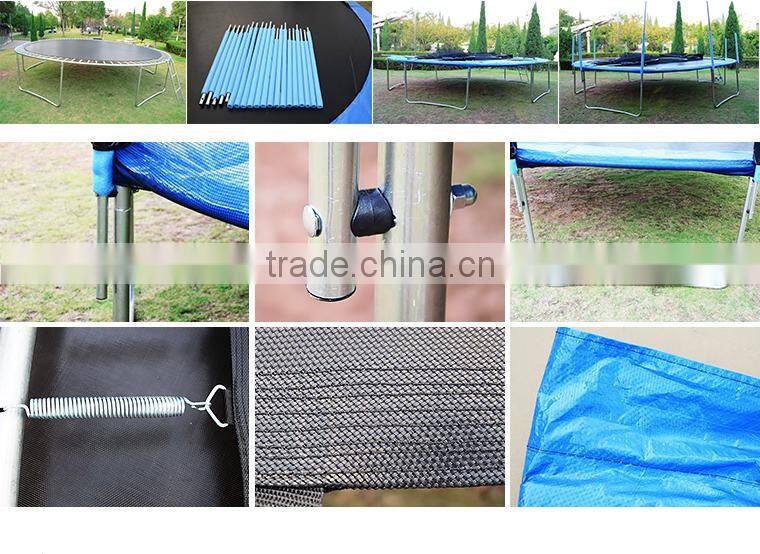 6FT-16FT CE GS TRAMPOLINE WITH SAFETY ENCLOSURE