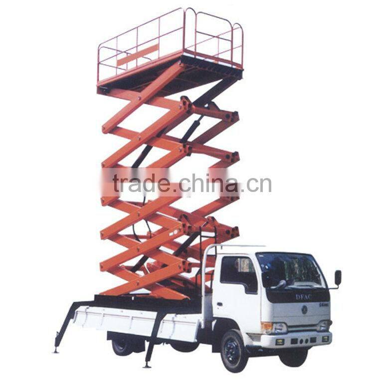 china realiable vehicle mounted hydraulic car lift