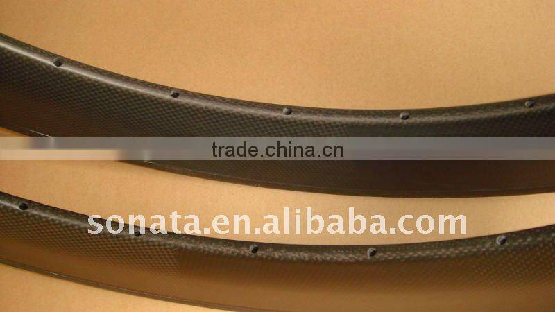 Light carbon tubular 38mm matte rim