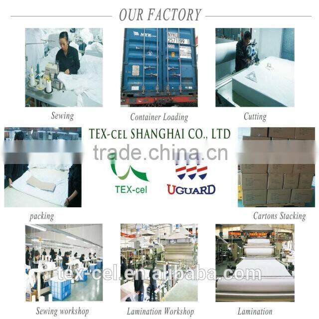 100% Waterproof Laminated Polyester Knitted Fabric for Mattress Protector