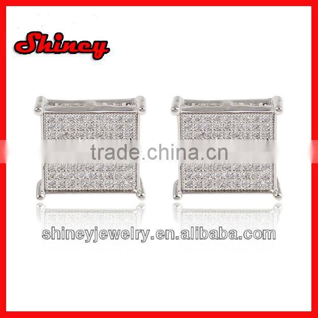 high quality 925 sterling silver long arrow earring