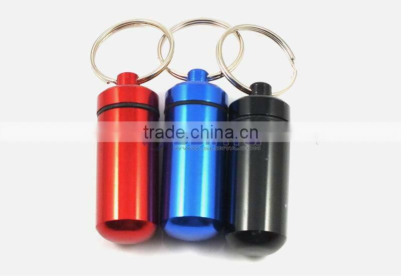 Golden Super Big Metal Capsule Shape Alloy Capsule Vial