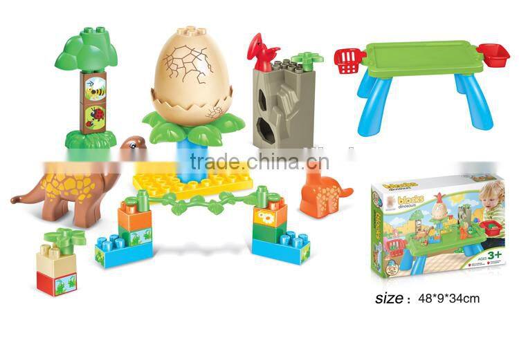new product 2015 innovative product dinosaur building blocks kids toys