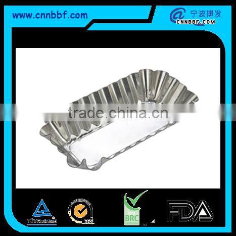 Hot sales tin plate bakeware oblong bake tins for cake making