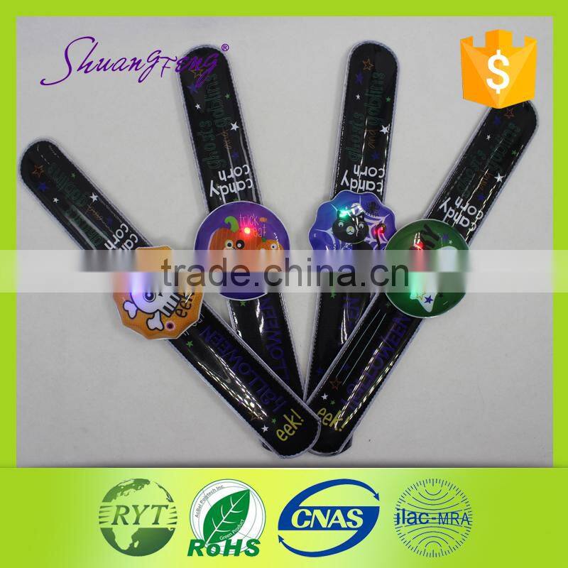 Newest custom logo with light kids LED light bracelet