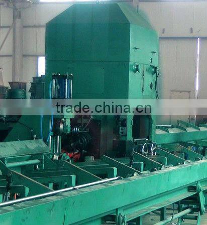 Low-cost aluminum rod straightening machine