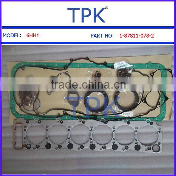 Isuzu 4BC2 Complete Top End Engine Gasket Kit Set, 5-87810-216-5 5-87810-217-3