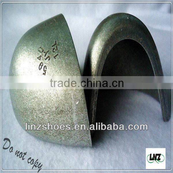 200J corrosion resistance aluminum toe caps EN 109model for safety boots