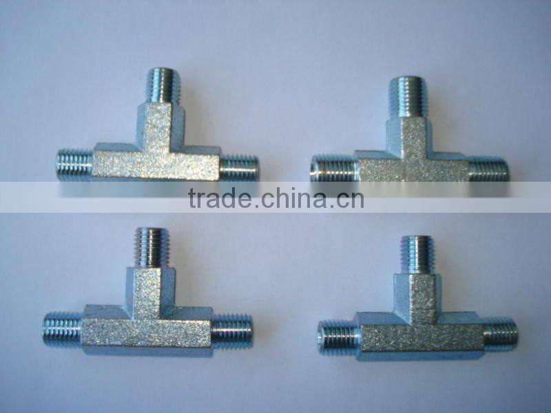 male thread tee fitting