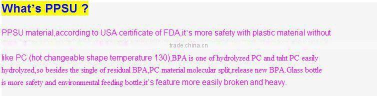 2015 Amyoung PPSU baby bottle ,PPUS Feeding Bottle Of Baby Feeding Bottle,Baby-Product-Supplier-China,PPSU baby feeding bottle