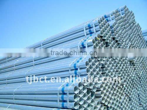 galvanized round steel pipe
