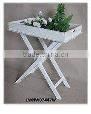 Butterflies White Decor Pedestal Round Plate Wedding