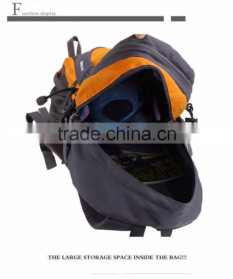 large capacity hiking bag outdoor sport backpack made in China yiwu