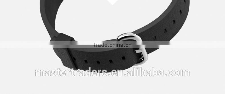 Original Rock 38MM Buckle Genuine Leather Watch Band Wrist Strap With 12 Holes For Apple Watch MT-3510