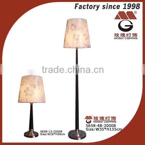 hotel stylish solid wood lamp stand